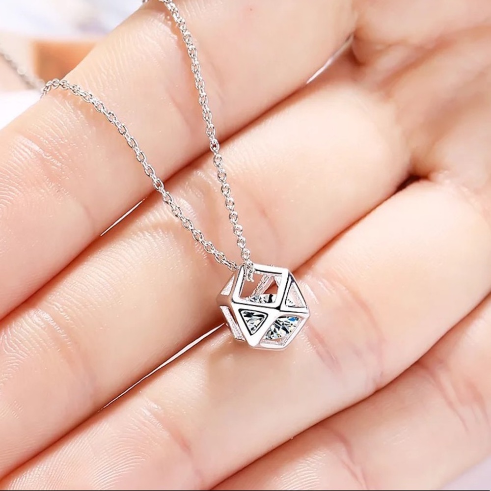 925 Floating Gem Necklace